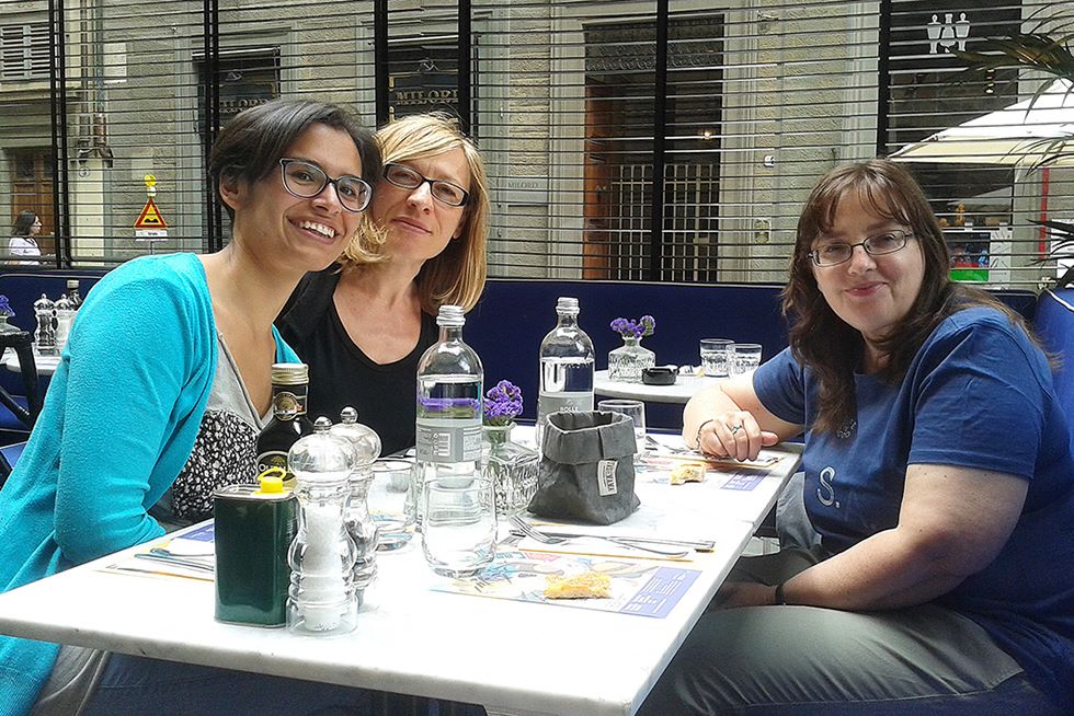 Almuerzo con el profesor